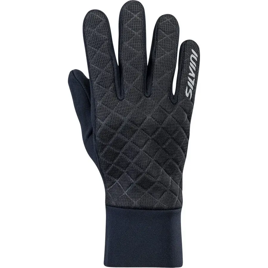 Silvini Unisex cyklistické rukavice Silvini Abriola UA1663 black-cloud
