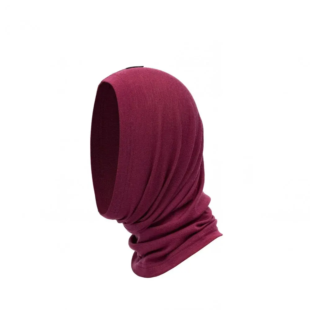 Unisex nákrčník Devold Lauparen Merino 190 Headover Beetroot