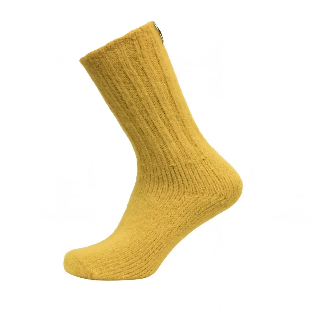Unisex ponožky Devold Nansen Wool Sock žltá
