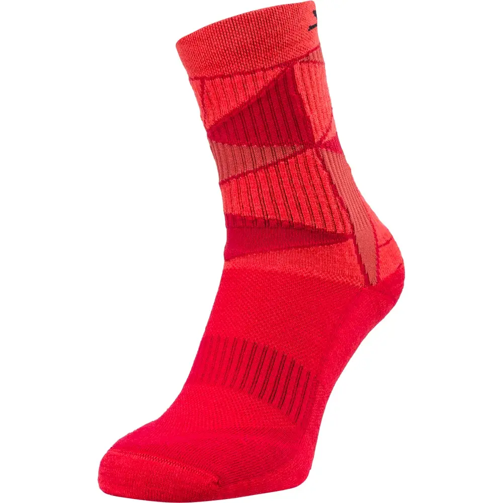 Silvini Unisex ponožky Silvini Vallonga UA1745 red-merlot