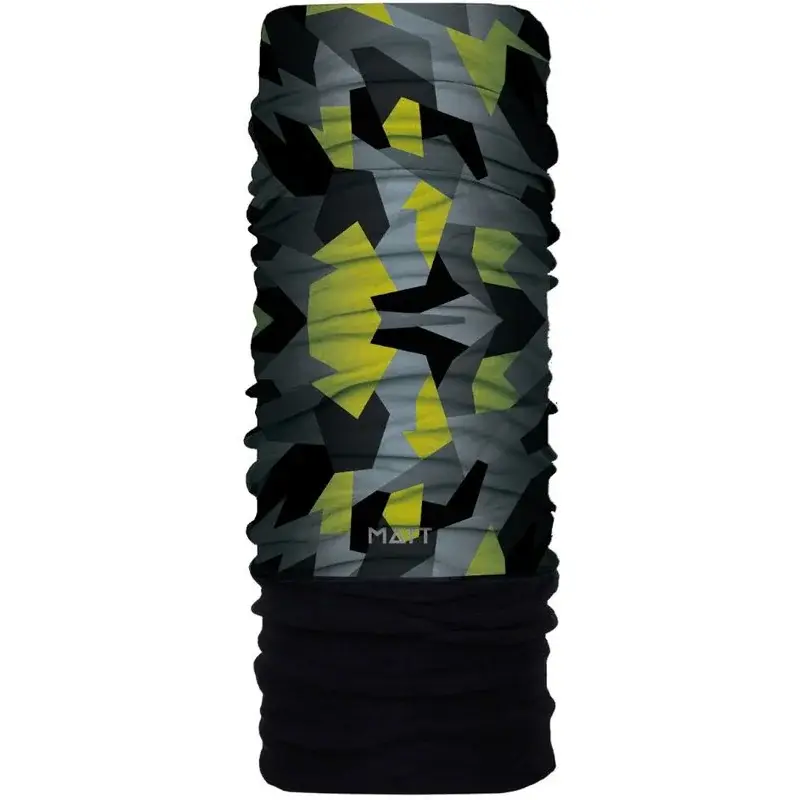 MATT Unisex šatka MATT 5821 Scarf Coolmax Pol geom.camo green-863
