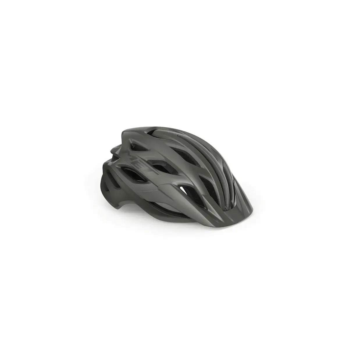 MET Univerzálny MTB prilba MET Veleno MIPS titanium metalická matná