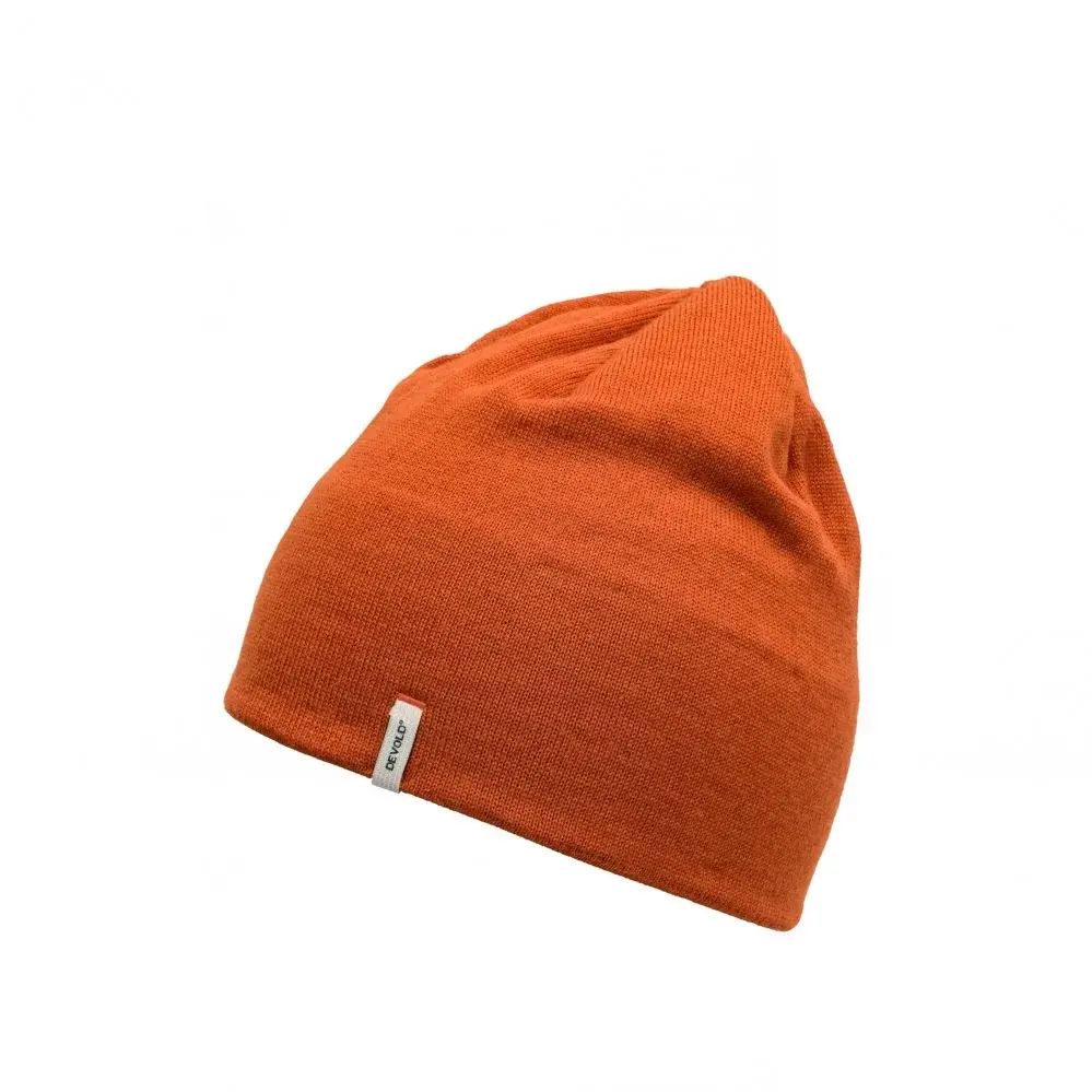 Vlnená čiapka Devold Friends merino Beanie Flame